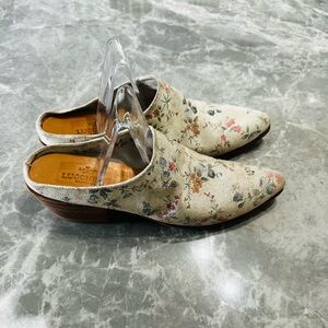 Vintage Lucchese Bootmaker Floral Luxury Mules Women’s SZ 7 $400